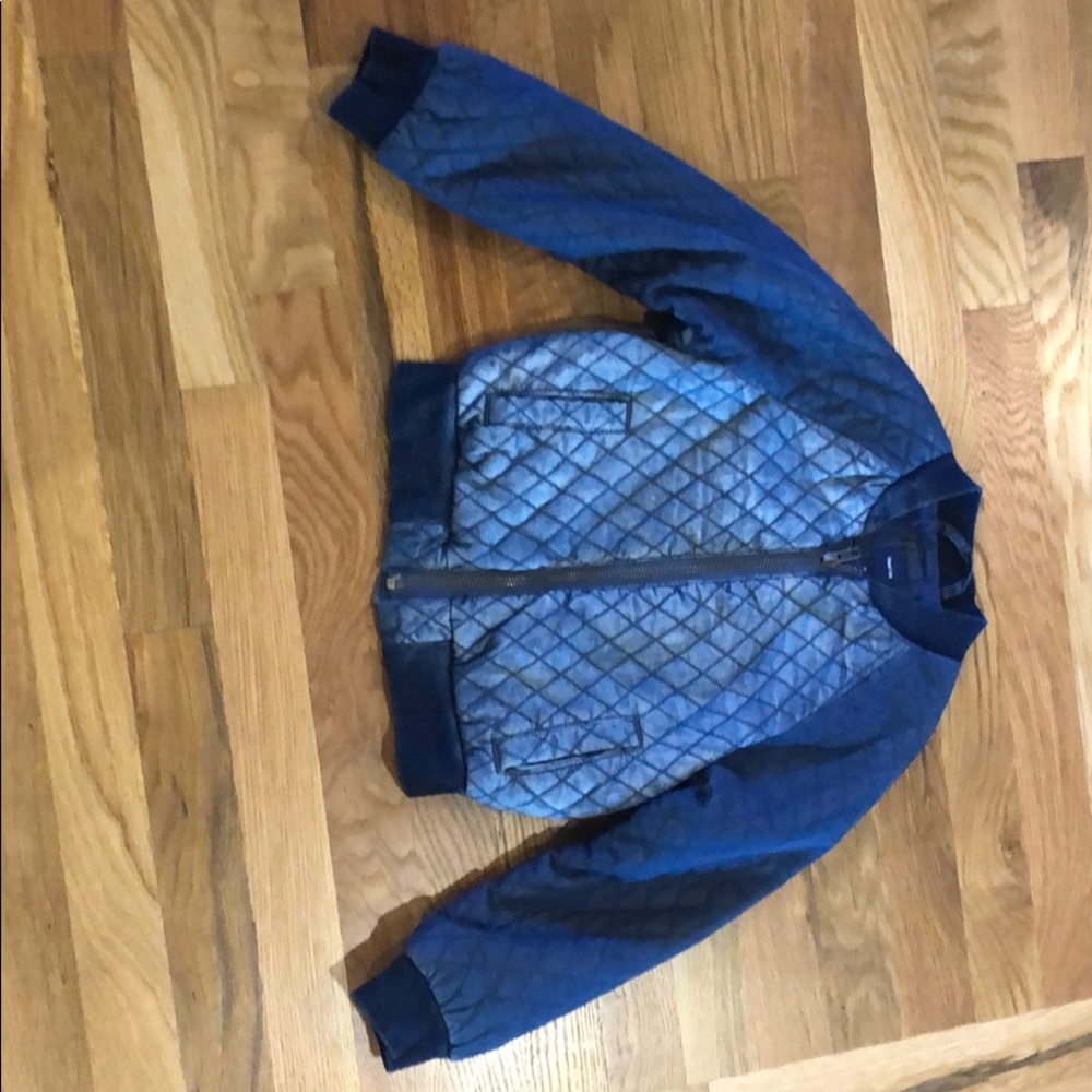 Jean puffy jacket